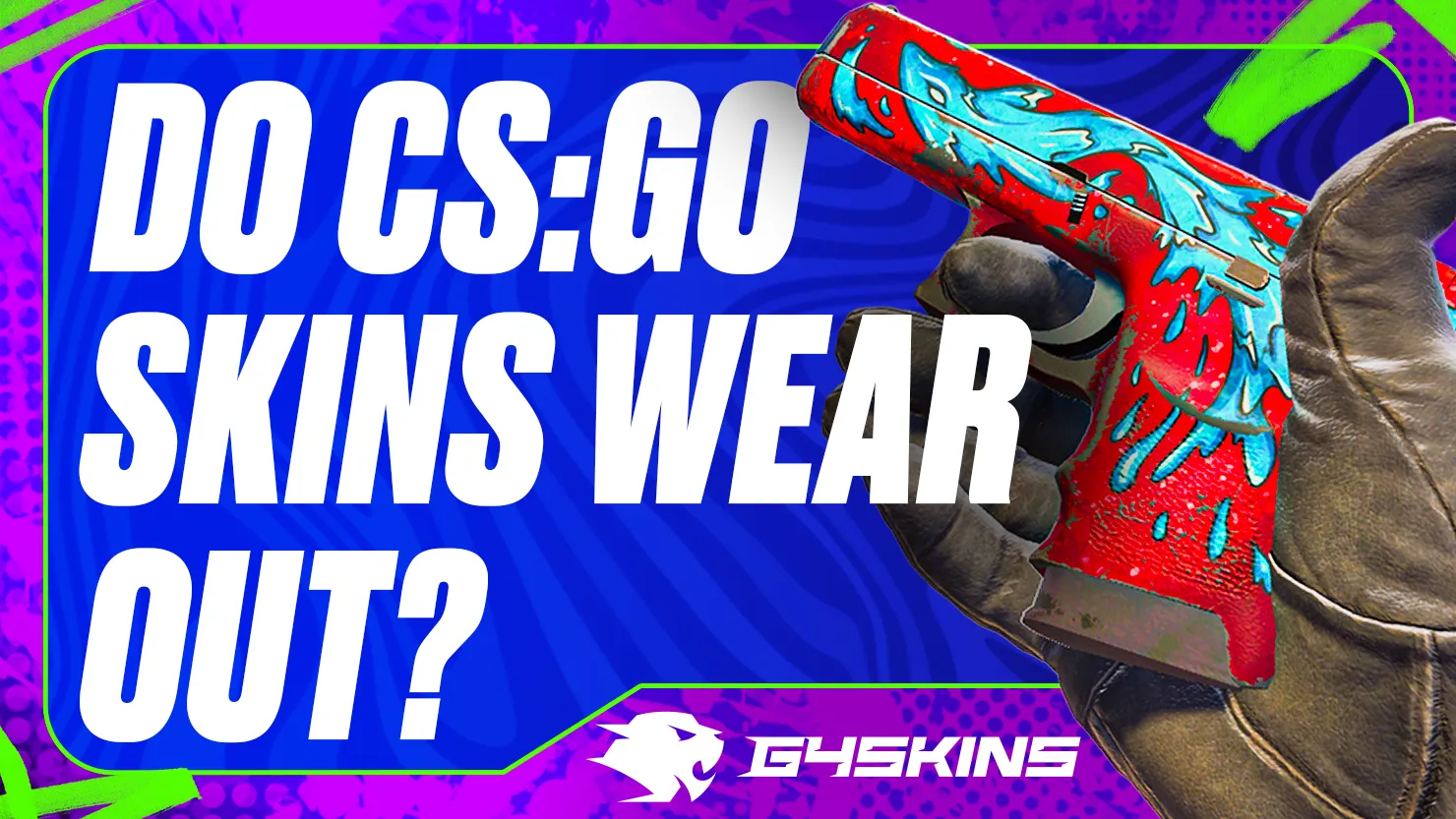 Do CS2 / CS:GO skins wear out?